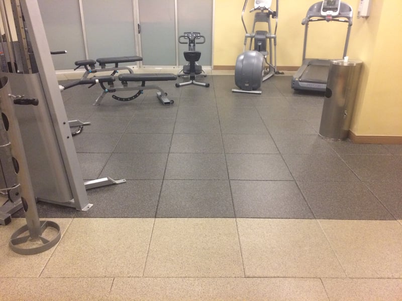 "Tough-Land" Series for Fitness Area at Chicago Hotel